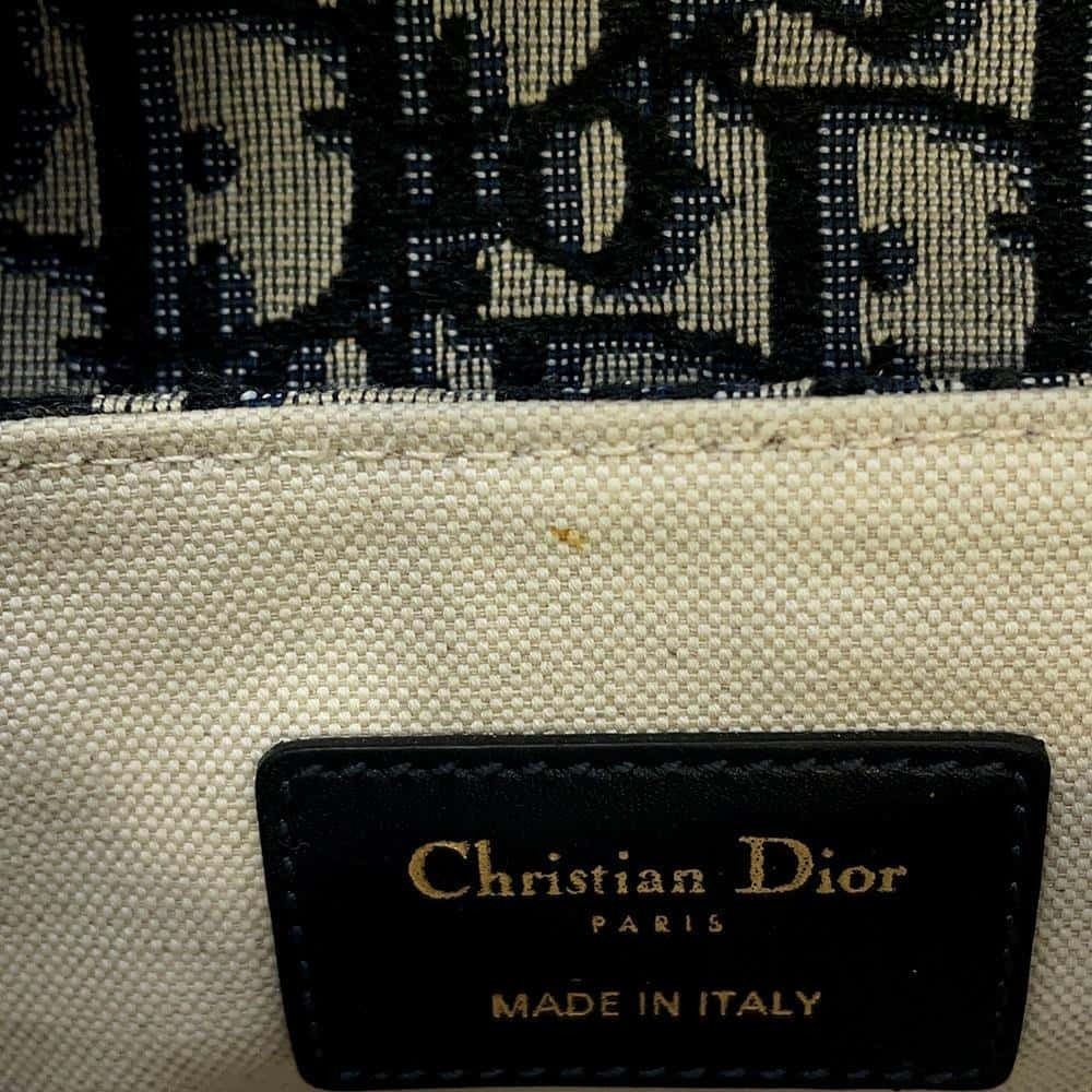 Christian Dior Oblique Saddle Handbag - Picture 6 of 12